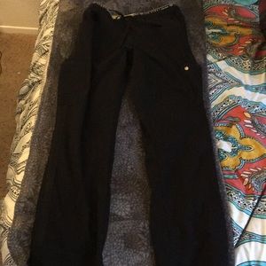 Black scrub pants! Size M!